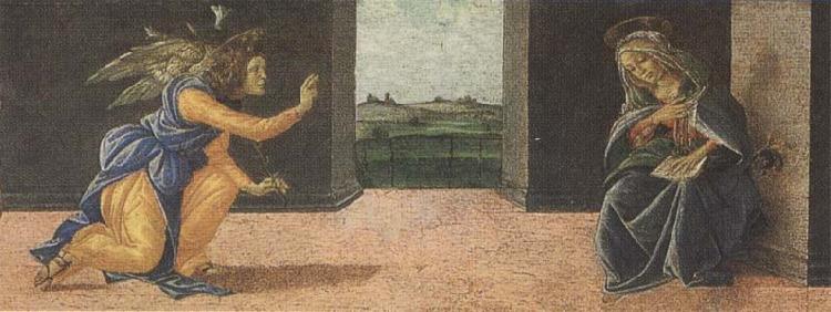 Sandro Botticelli Annunciation France oil painting art